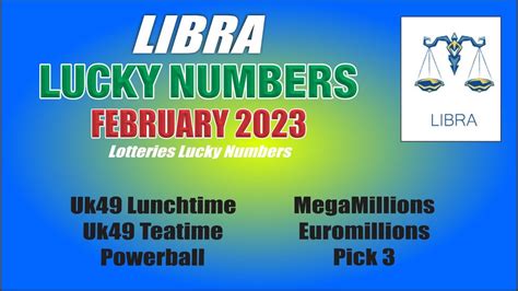 libra lucky numbers for today